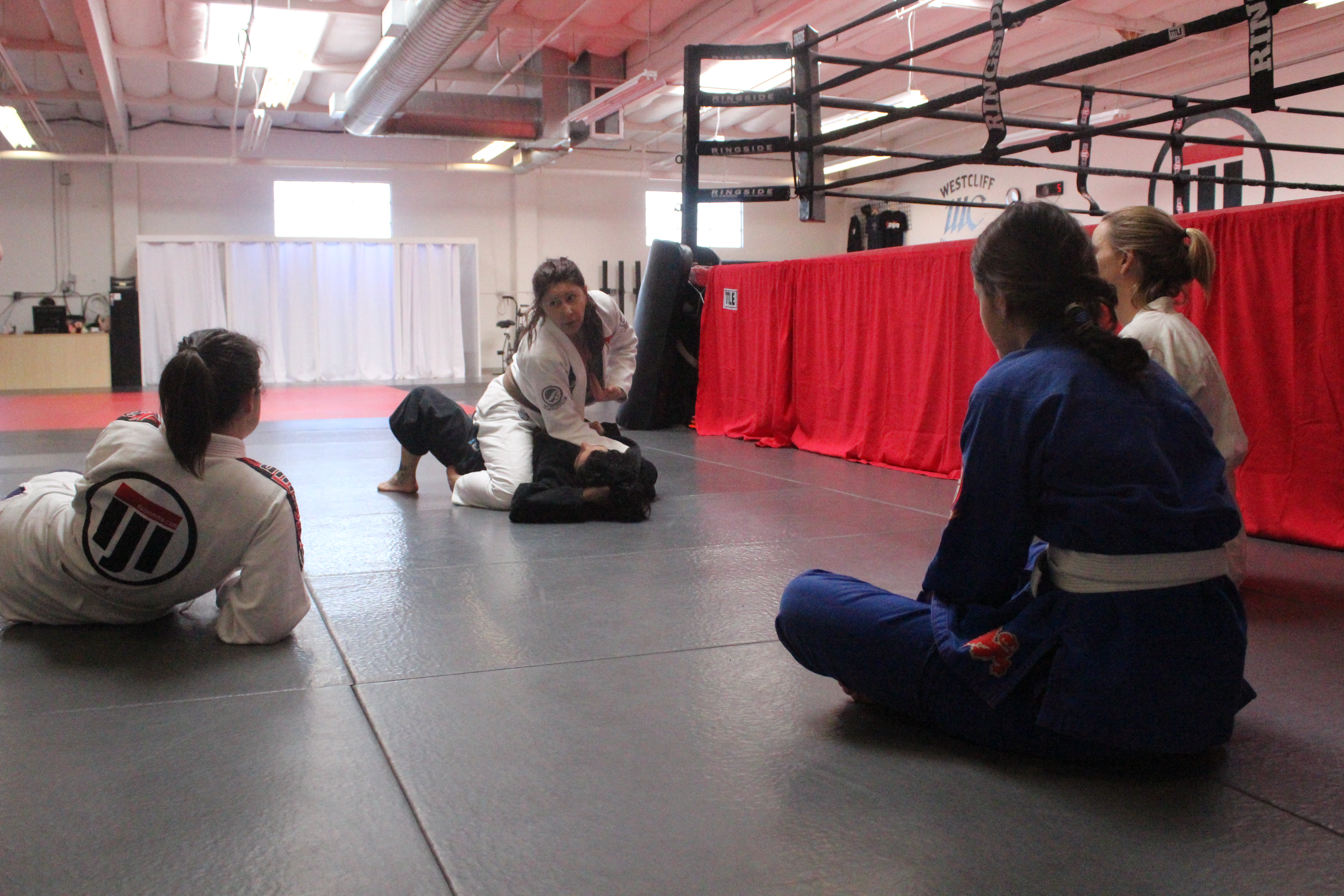 Teaching the Women's Jiu Jitsu Class
